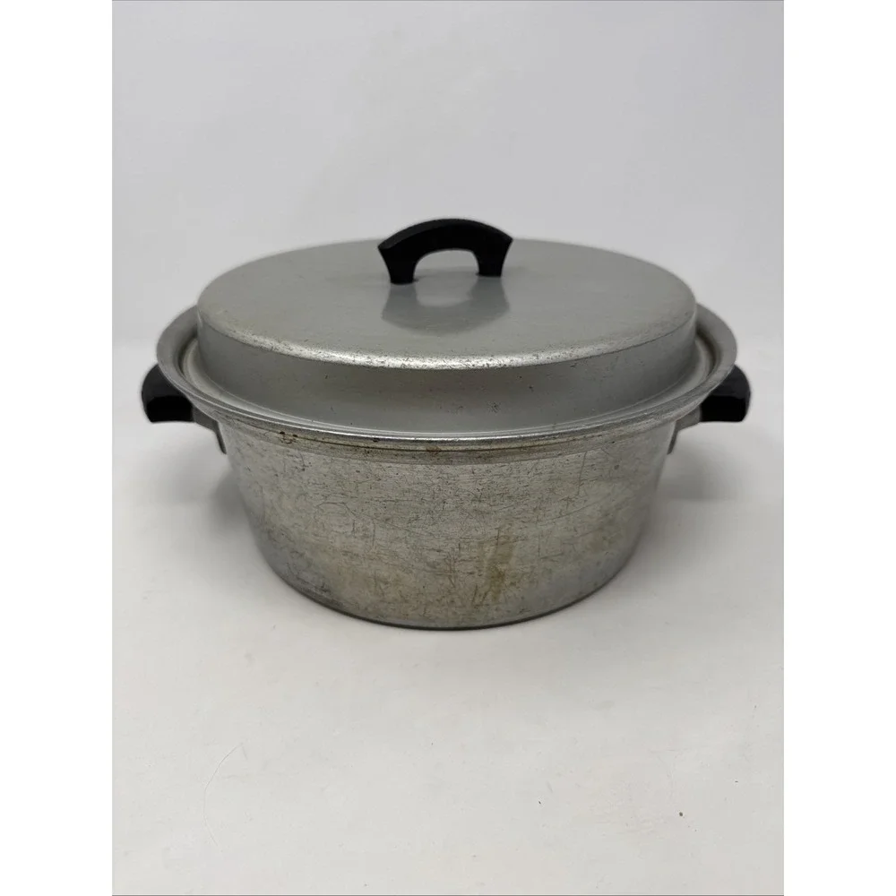 Vintage WEAR EVER 5 qt. Stock Pot Dutch Oven No. 1294 Made In The USA‎